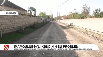 İmamqulubəyli kəndinin su problemi