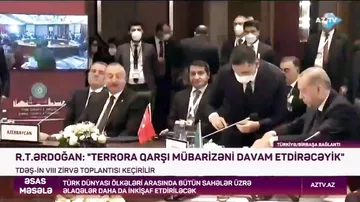 Prezident İlham Əliyevə Türk Dünyasının Ali Ordeni təqdim edildi