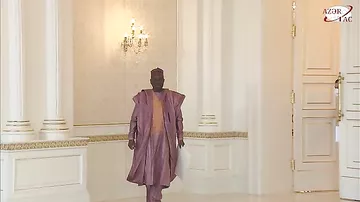 Prezident İlham Əliyev Nigeriyanın ölkəmizdə yeni təyin olunmuş səfirinin etimadnaməsini qəbul edib
