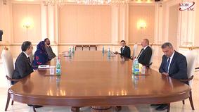President Ilham Aliyev receives Pakistani Defense Production Minister