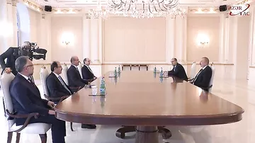 Президент Ильхам Алиев принял председателя Совета высшего образования Турции (АЗЕРТАДЖ)