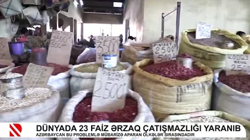 Dünyada 23 faiz ərzaq çatışmazlığı yaranıb