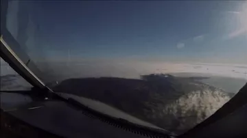 Посадка самолета в тумане