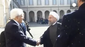 Президент Ирана начал первый официальный визит в Европу с Италии