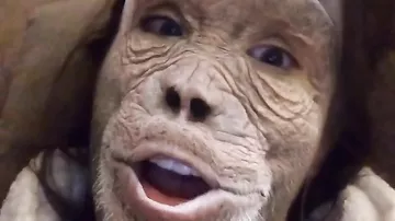 Сексуальная Кети Топурия превратилась в обезьяну