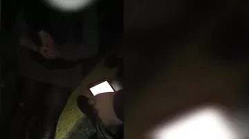 Bakıda dilənçilər özlərini avtomobilin altına atırlar - Polis işə qarışdı