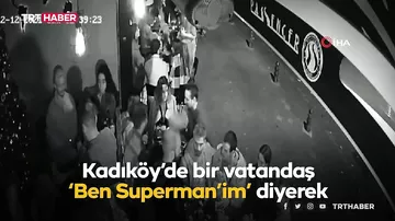 “Mən Supermenəm” deyib masaların üstünə hoppandı
