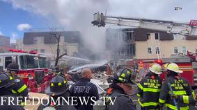 В Нью-Йорке взрыв газа обрушил часть дома - 2