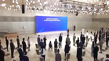 Prezident İlham Əliyev Azərbaycan Gəncləri Gününün 25 illiyinə həsr olunmuş Gənclər Forumunda iştirak edib