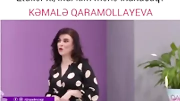 Vəzifəli şəxsdən danışan Kəmalə: "Dedi saf insana dəstək olum, yolunu azmasın"