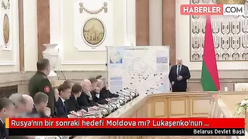 Rusiyanın növbəti hədəfi - Lukaşenkonun xəritə önündəki oxla işarəsi qorxu yaratdı