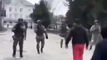 Əliyalın ukraynalılar Rusiya ordusuna qarşı