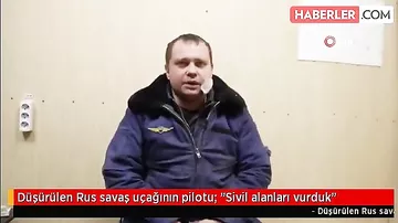 Əsir götürülən rus pilotdan heyrət doğuran sözlər - "biz mülki əraziləri vurduq"