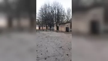 Zaporojyedə Rusiya stansiyanı və botanika bağını vurdu
