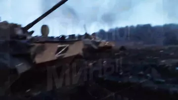 Ukrayna Silahlı Qüvvələri Xarkov vilayətində rusların tank alayını məhv edib