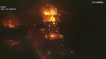 Пожар в Южной Калифорнии