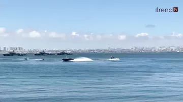 Hərbi Dəniz Qüvvələrinin xüsusi bölmələri TEKNOFEST-də müxtəlif manevrlər yerinə yetirib