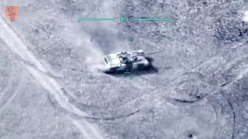 “Bayraqdar” iki rus tankını belə məhv etdi