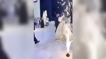 Həmidə Ömərovanın oğlunun toyudur