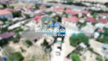 Bülbülə qəsəbəsində Samir Əliyev küçəsi təmir olunur