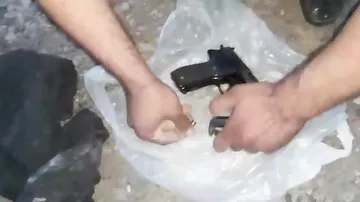 Şirvan sakinindən qanunsuz silah götürülüb