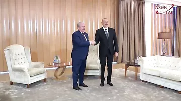 President Ilham Aliyev received Speaker of Grand National Assembly of Turkiye