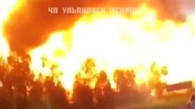 Взрыв на газовой заправке в Ульяновске: пострадали пять человек
