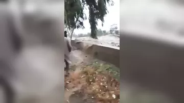 Сильное наводнение в Иране