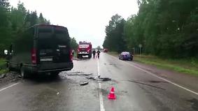 Водитель и пассажир Toyota погибли в ДТП с автобусом под Красноярском