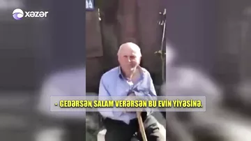 Erməni kişinin 30 il sonra səsləndiyi azərbaycanlı ailədən