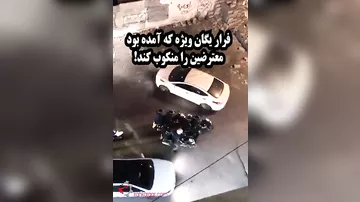 Tehranda əhali repressiv qüvvələri daş-kəsəklə iti qovan kimi qovur