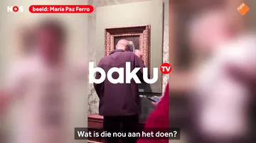 Niderlandda fəallar məşhur rəsm əsərini korlamağa çalışdılar