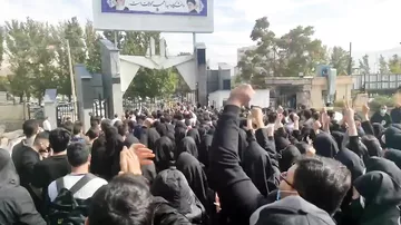 İranda etiraz aksiyaları daha da güclənməkdədir-2