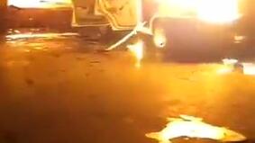 В Иране подожгли жилой квартал одного из подразделений КСИР