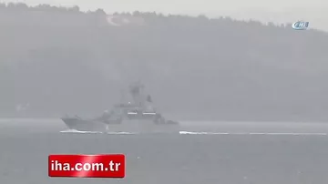 Rus döyüş gəmiləri Çanaqqalaya girdi