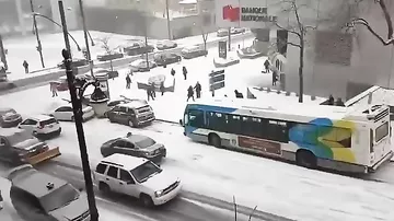 Джо Байден объявил чрезвычайную ситуацию в штате Нью Йорк из-за рекордного снегопада
