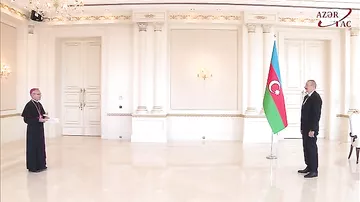President Ilham Aliyev receives credentials of incoming ambassador of Vatican