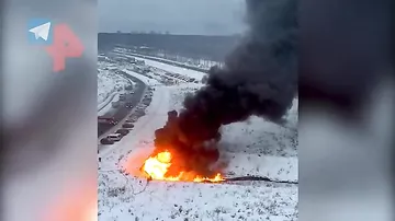 Шесть автомобилей загорелись на парковке в Новой Москве