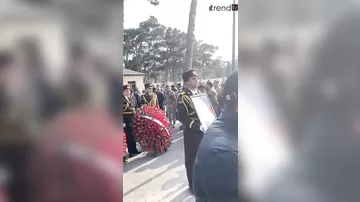 Orxan Əsgərov İkinci Şəhidlər xiyabanında dəfn olunur