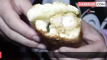 İYRƏNC: Burger sifariş etdi, içindən görün nə çıxdı