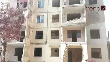 Bakıda qəzalı binalar boşaldılır