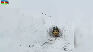 MN: Kəlbəcər, Laçın və Daşkəsəndə 2780 km-dən çox yol qar örtüyündən təmizlənib