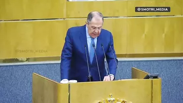 Rusiya Xarici İşlər Naziri Lavrovun Rusiya Federasiyası Dövlət Dumasında “Hökumət Saatı”nda çıxışı