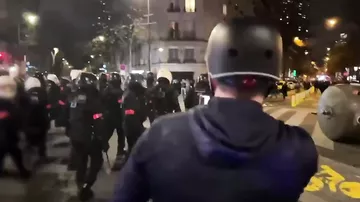 Жестокость полиции и массовые аресты в Париже 1