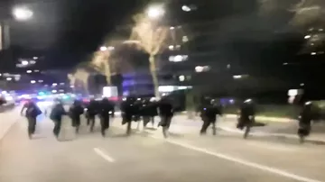 Жестокость полиции и массовые аресты в Париже 2