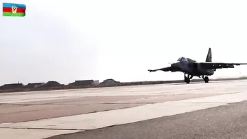 Azərbaycan HHQ nin aviasiya vasitələri təlim məşq uçuşlarını icra edir