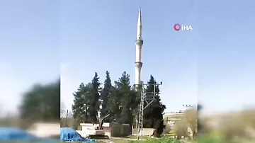 Sökülən minarə buldozerin üstünə aşdı, sürücü öldü - HADİSƏ ANI