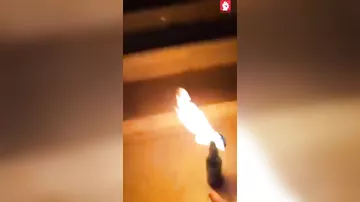İranın dini rəhbərinin ofisinə Molotov kokteyli atılıb
