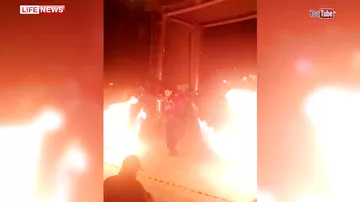 В Тюмени во время фаер-шоу загорелся факир