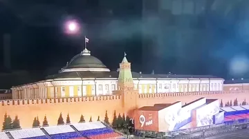 Россия сообщает о попытке атаки беспилотниками на Кремль